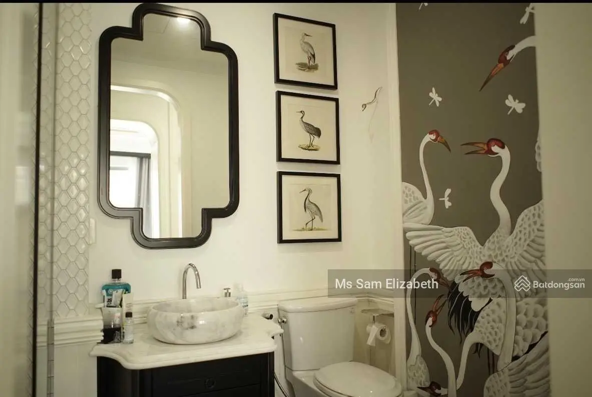 Garden Villa sân vườn - 3 phòng ngủ + 1 maid - DT 254m2 - giá 38 tỷ - full nội thất indochine