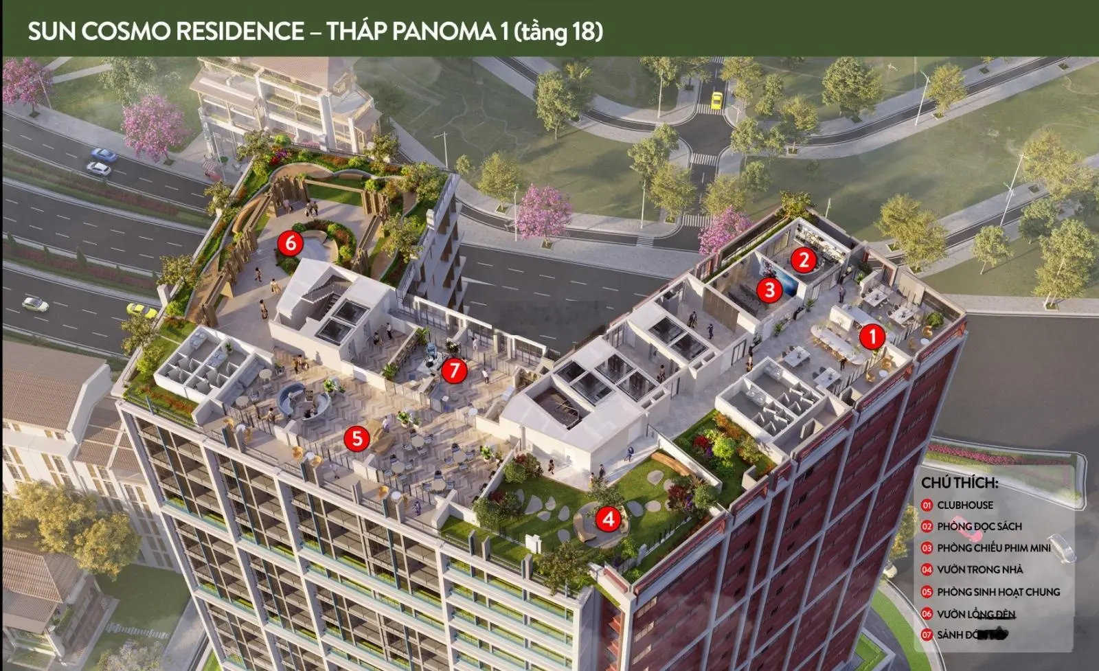 Căn 3 PN Panoma 1 - Sun Cosmo giá 4.83 tỷ đã gồm VAT & KPBT, giá gốc CDT