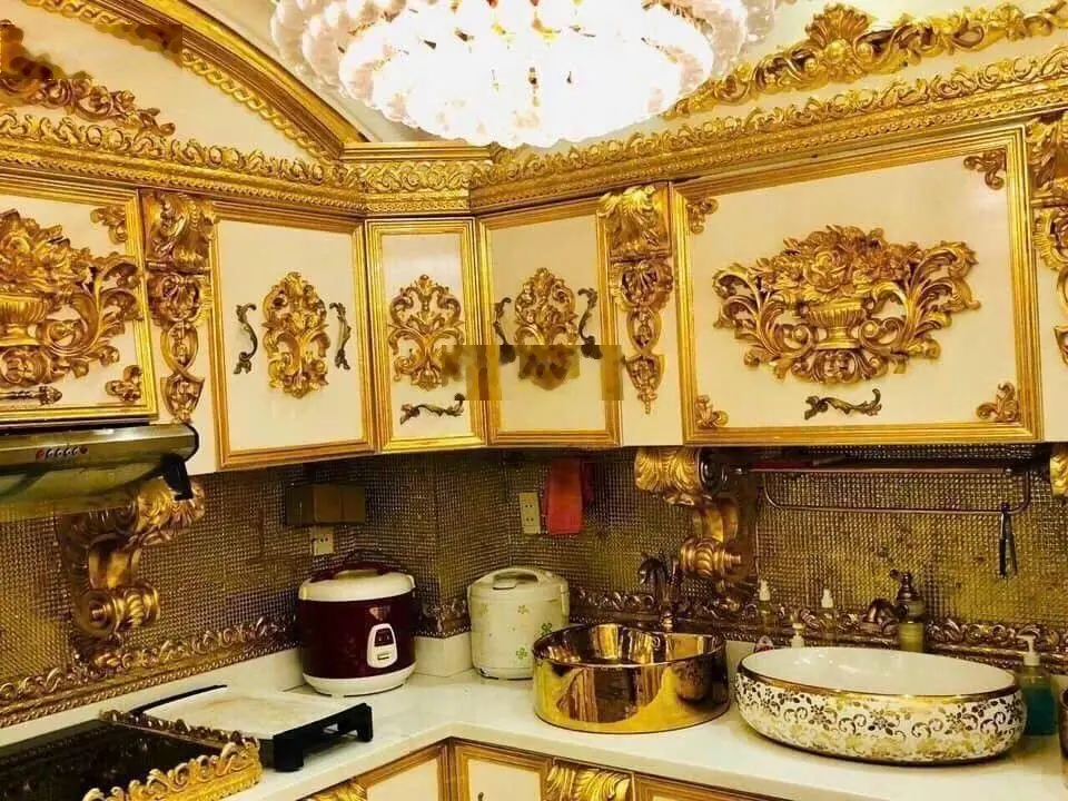 Siêu phẩm Q. 7. 5 tầng dát vàng hoàng gia. 65m2. 8PN, 8WC, spa, karaoke. SHR. Chỉ 9tỷ1