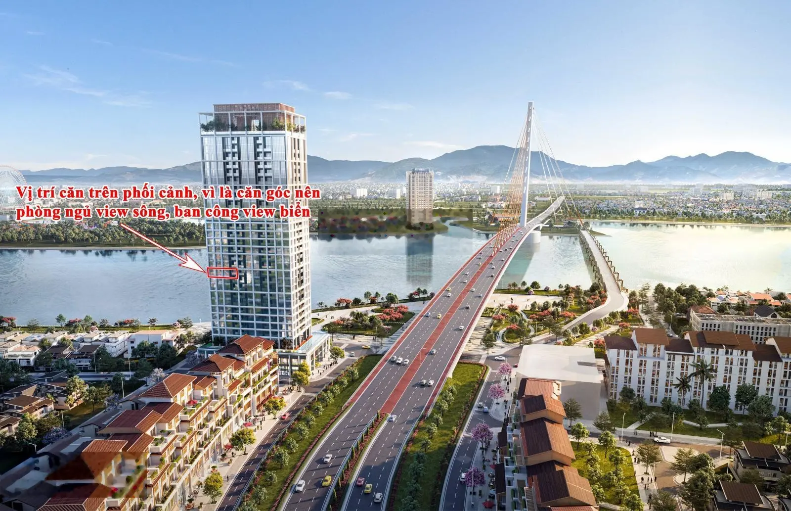 Căn hộ view trực diện sông Hàn hiếm hoi - Giá trực tiếp giai đoạn1 của CĐT - Hạnh Nguyên 0937 594 ***