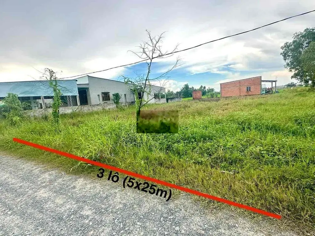 bán 3 lô đất dươngd ấp rừng dầu | 125m đường 7m | giá 1 tỷ 1