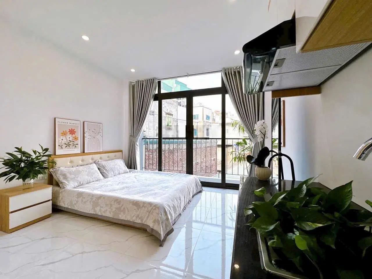 Bán toà CCMN Nhân Mỹ, ngõ thoáng, gần ô tô, 13P KK, dòng tiền 60Tr/tháng: 50m2, 6T