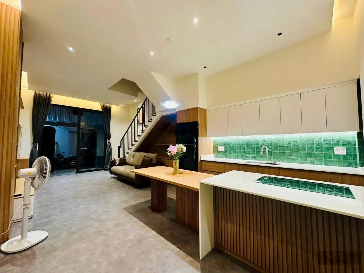 Bán nhà mới, 2PN, 3WC, 59.5m2, 1T1L, hẻm nhựa sạch đẹp, gần Đ. Đồng Văn Cống, P. Thạnh Mỹ Lợi, Q2