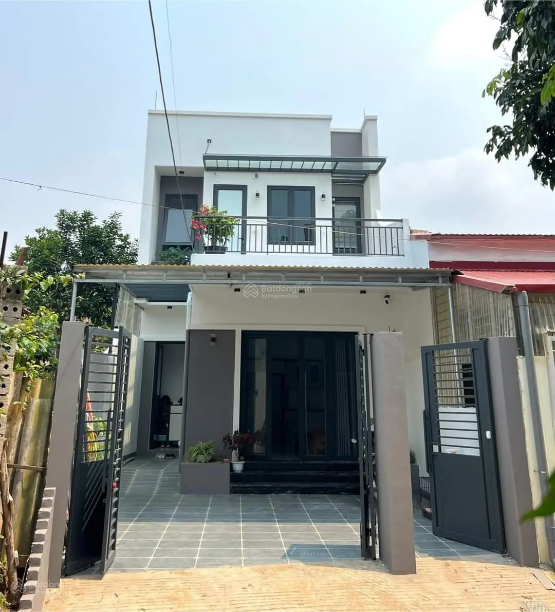 Nhà mới 1 lầu 75,4m2 đường ôtô, Hoàng Phan Thái, cách chợ Bình Chánh 2km, LH: 0795014301