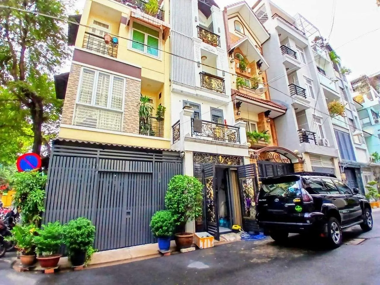 7 tỷ hơn - Khuông Việt - Âu Cơ - Tân Phú - Giáp Tân Bình - Đường xe hơi 12m - nhà 4 tầng - 60m2