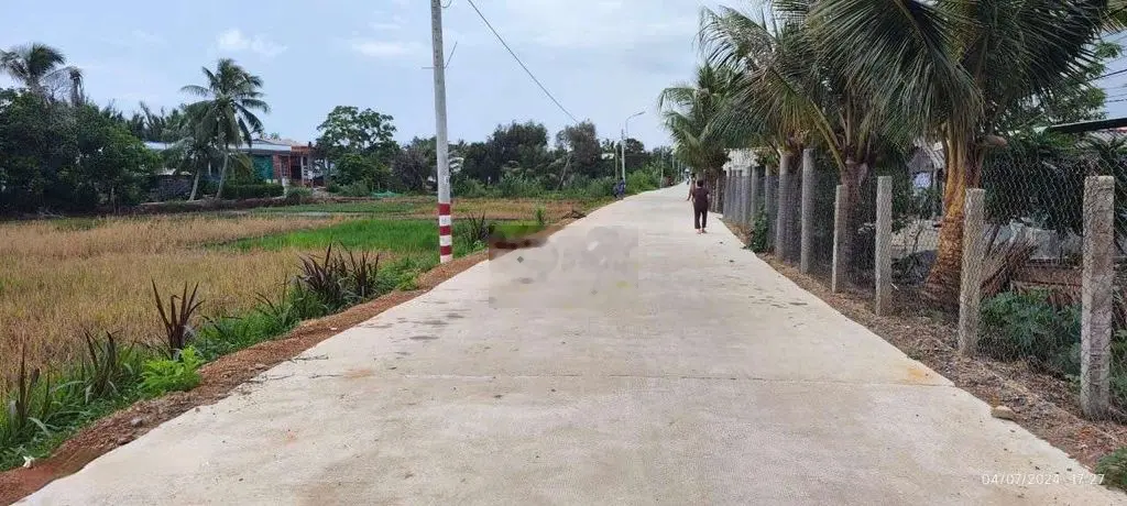 Bán 2558m đất lúa thị trấn Tân trụ - giá 2 tỷ