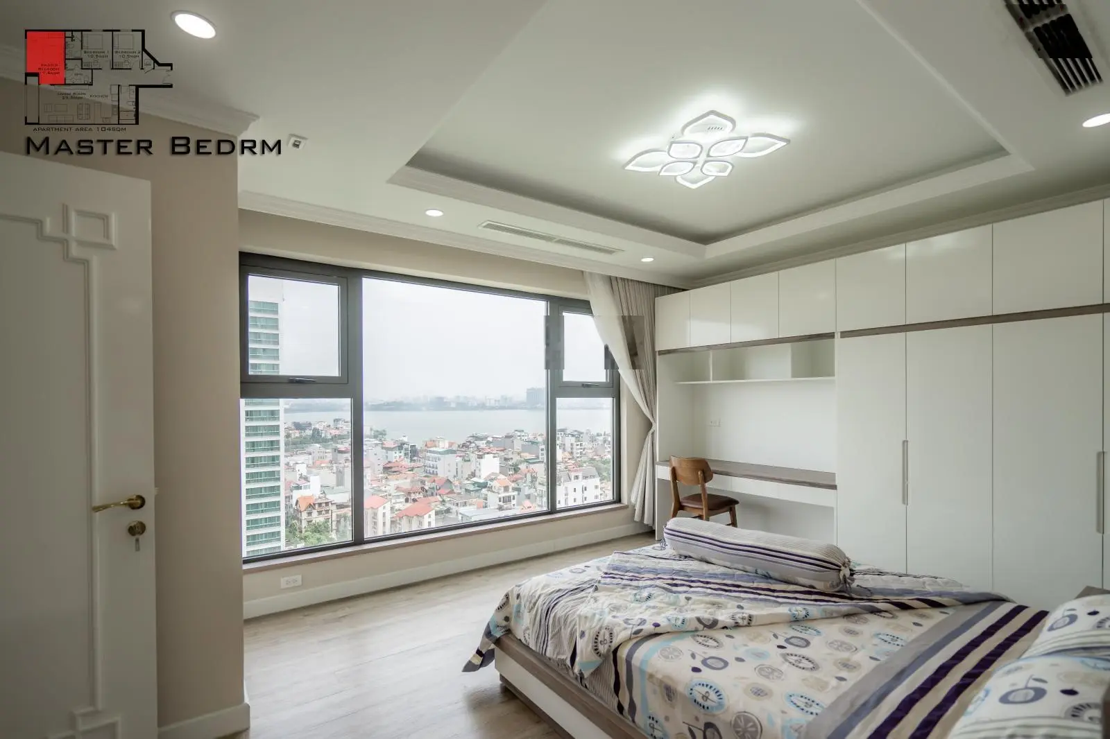 Tốp 1 căn diện tích 111m2 gồm 3 ngủ đẹp nhất tòa D'Le Roi Soleil số 2 Đặng Thai Mai