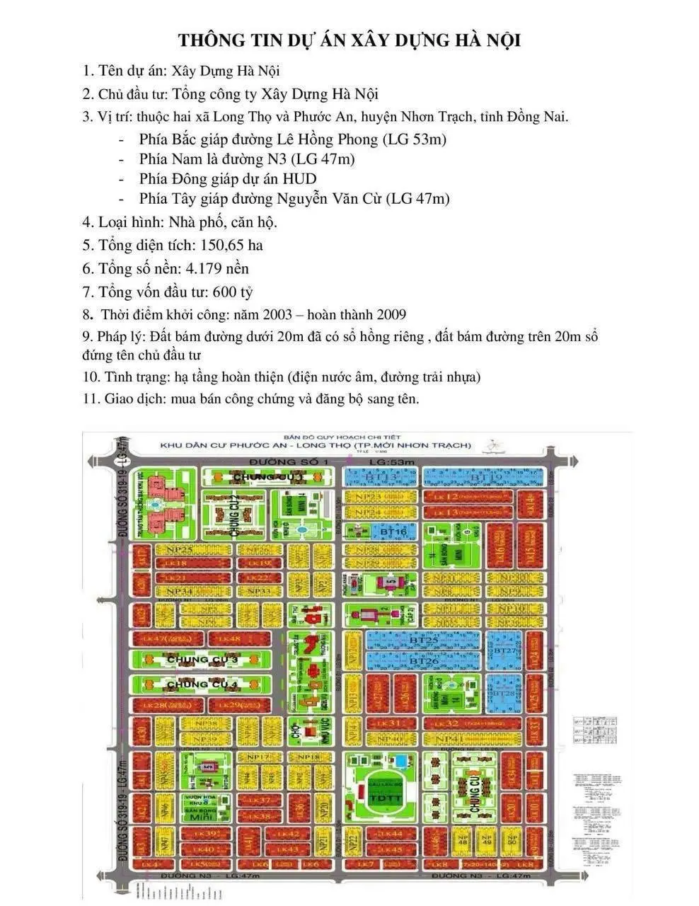 Chuyên bán đất nền dự án HUD & XDHN gần sân bay Long Thành sổ hồng riêng đường nhựa full thổ cư