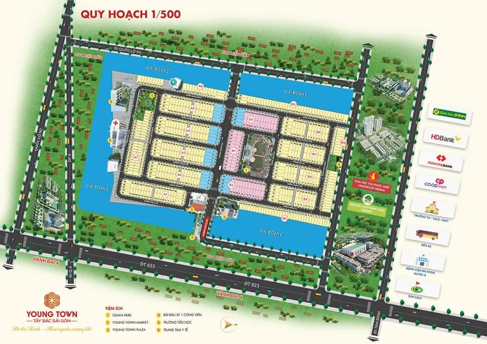 Cơ hội sở hữu đất giá tốt tại Young Town Tây Bắc Sài Gòn chỉ với 800tr full 100% giá và thổ cư