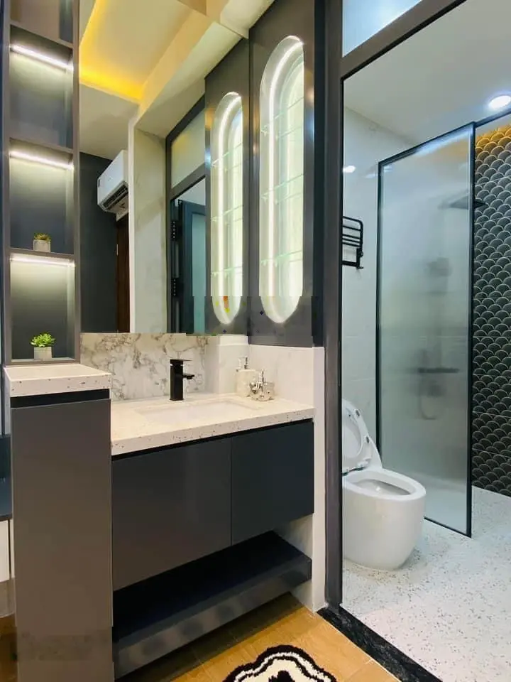 Sở hữu nhà mặt tiền KD gần chợ Bình Chánh - nhà mới đẹp 1trệt 1lầu - 5x20m - siêu đẹp