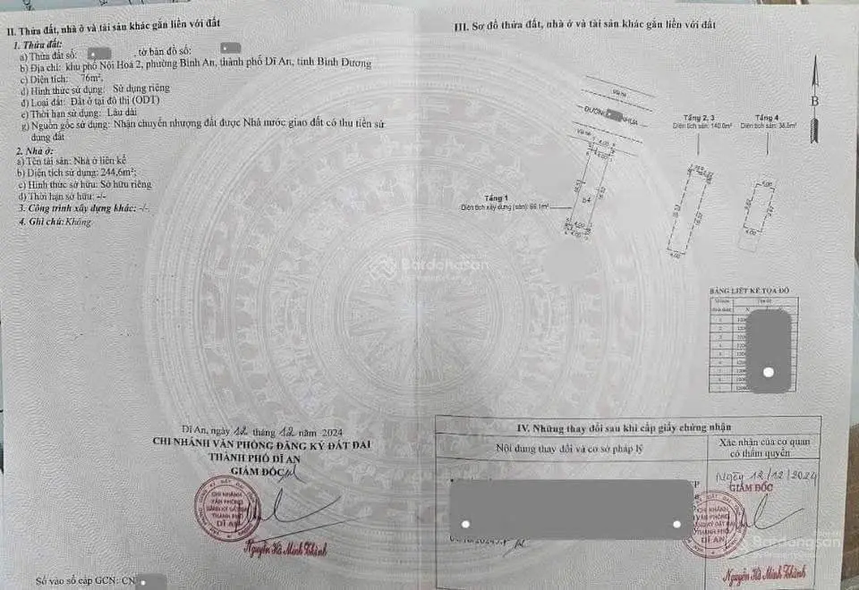 Nhà 3 lầu gần làng đại học quốc gia