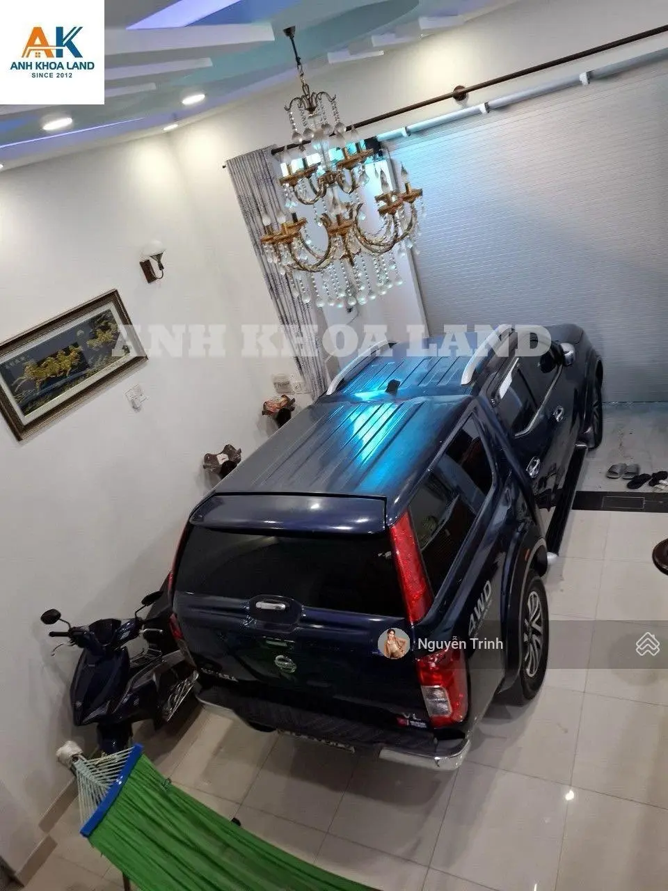 Bán Trước Tết Nhà 1T2L đường ôtô thông thoáng, khu an ninh dân trí .DT 95m2 ngang 5M,Có Gara Ôtô