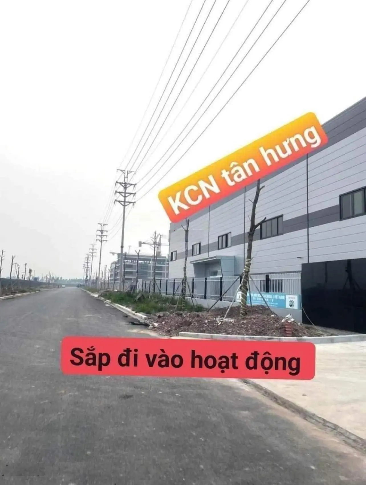 Bán đất đấu giá đối diện KCN Tân Hưng. Diện tích 140m2. Đường rộng 30m. Tiềm năng tăng giá khủng