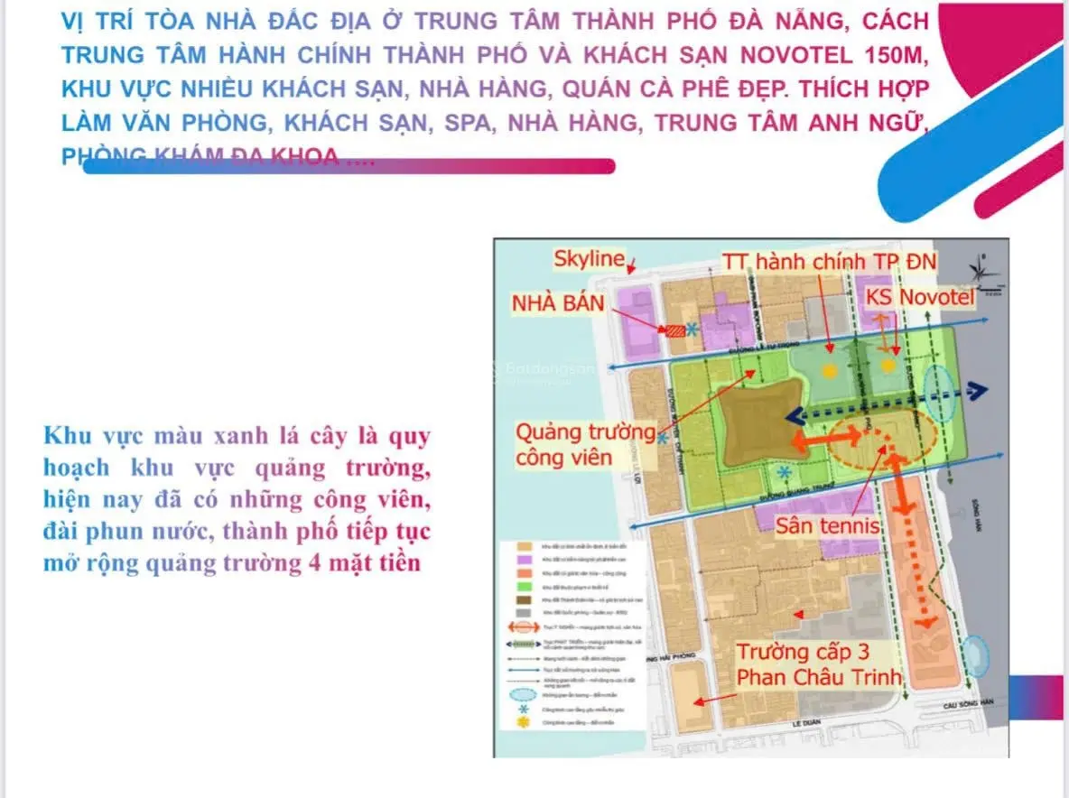 Giảm ngay 2 tỷ cho căn nhà 6 tầng mặt tiền đường Nguyễn Chí Thanh, trung tâm quận Hải Châuw.