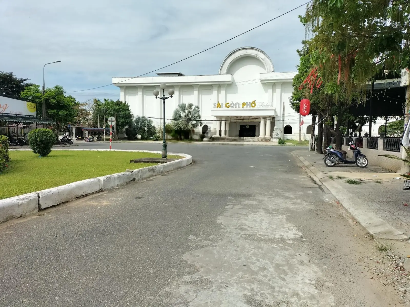 Sụp hầm lô khu phố chợ Vĩnh Điện đường 7,5m