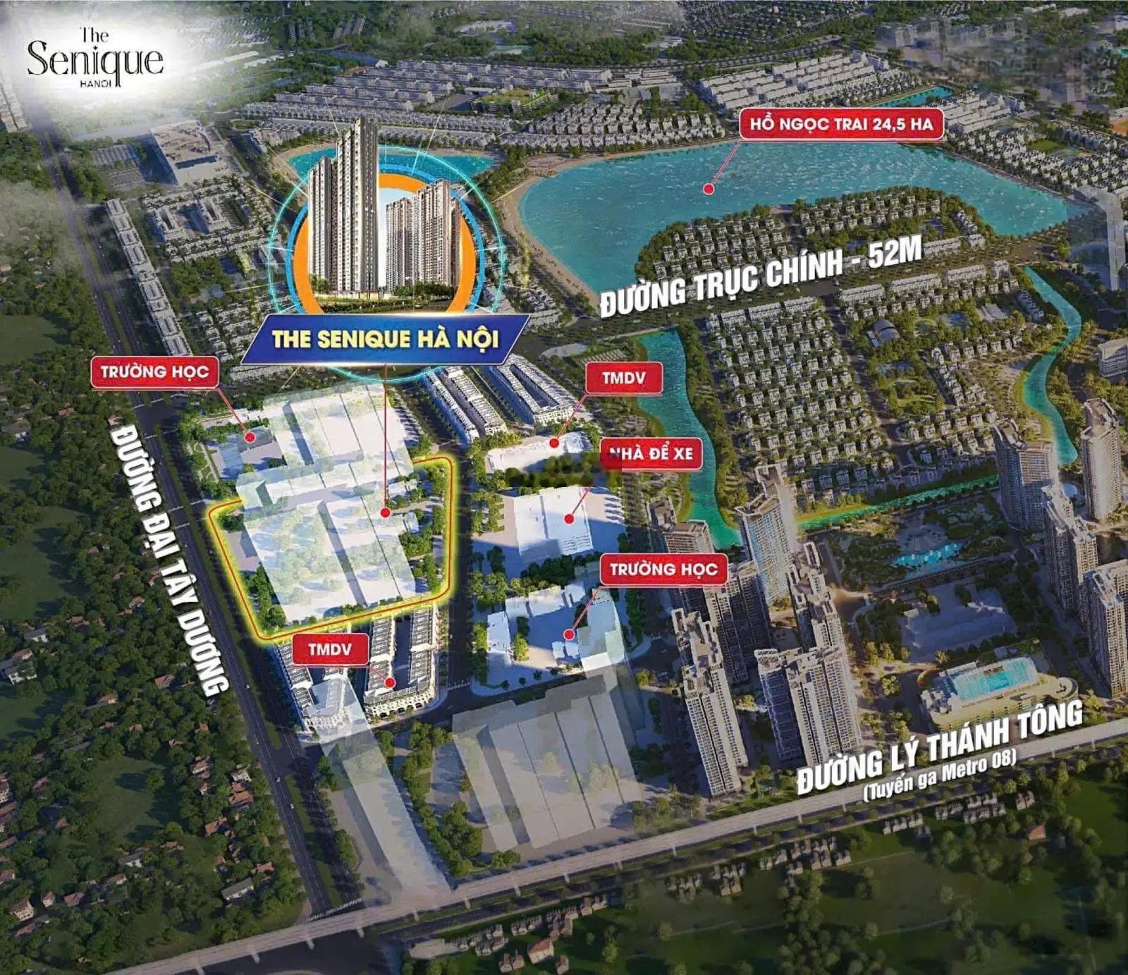 Dự án Senique phát triển bởi CĐT Capitalland tại Vin Ocean park 1 chính thức ra mắt