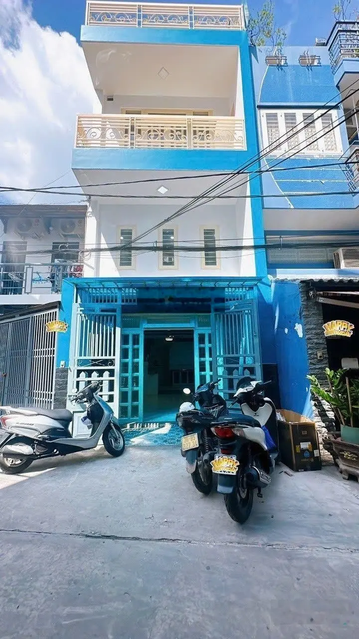 Bán Nhà Riêng 3PN, 3WC, 4 tầng tại Âu Dương Lân, Q8, TP.HCM, giá tốt 6,3 tỷ
