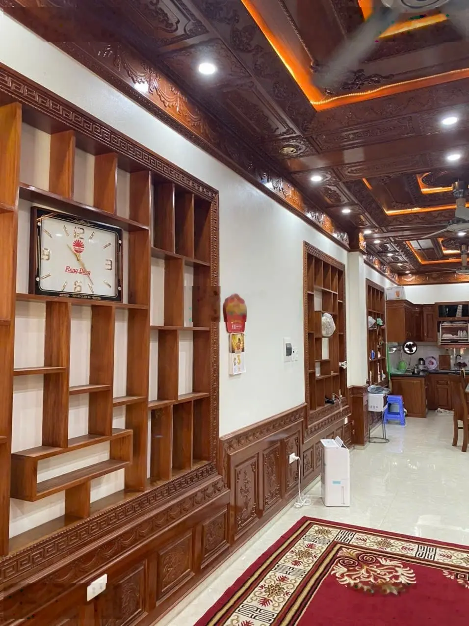 Nhà biệt thự hoàn thiện đẹp DT 105m2, xây 3T, MT 7m, nằm cạnh Hinode, Kim Chung, Di Trạch, Hoài Đức