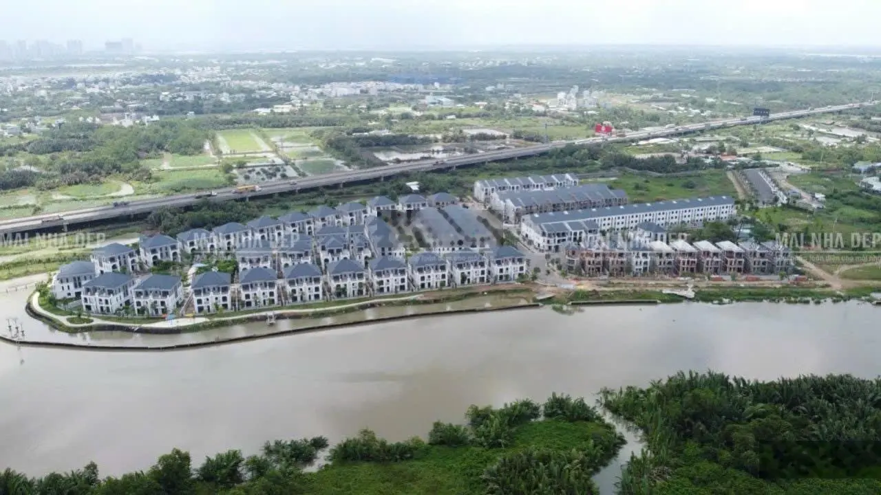 Bán Biệt thự song lập 10x25m, view sông