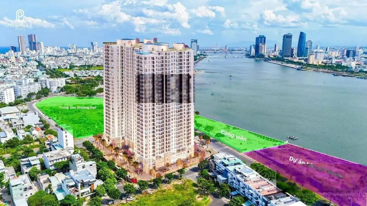 Căn hộ view sông vĩnh cữu , view khán đài pháo hoa trọn đời tại Penisula Đà Nẵng, hổ trợ vay 0% ls