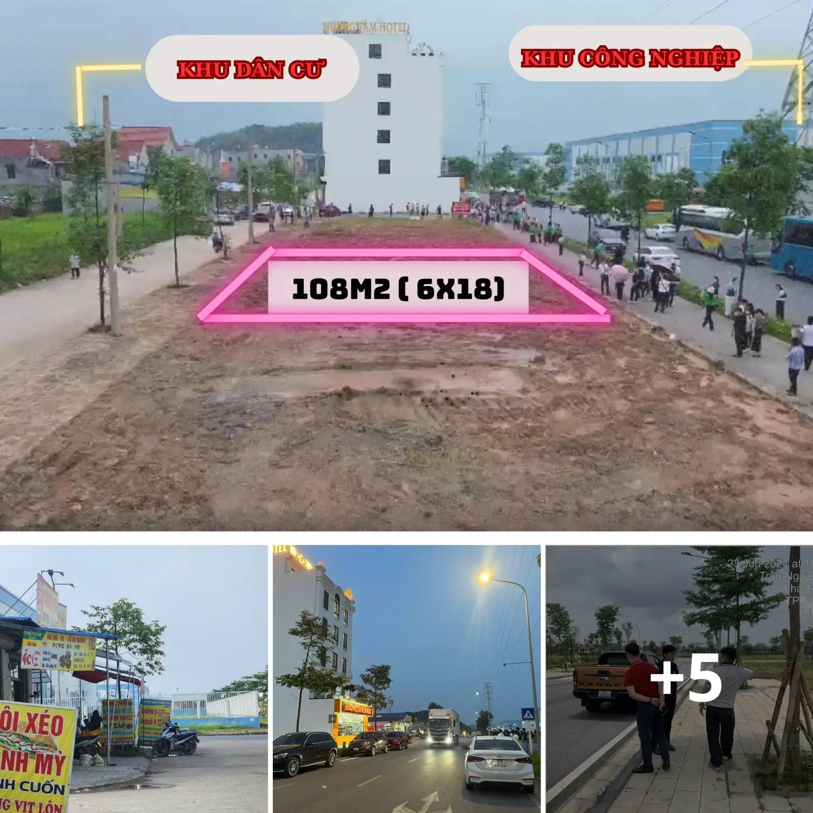 Đối diện cổng KCN Yên Bình đất đấu giá sẵn sổ chỉ 2,3tỷ, giá cạnh tranh nhất thị trường
