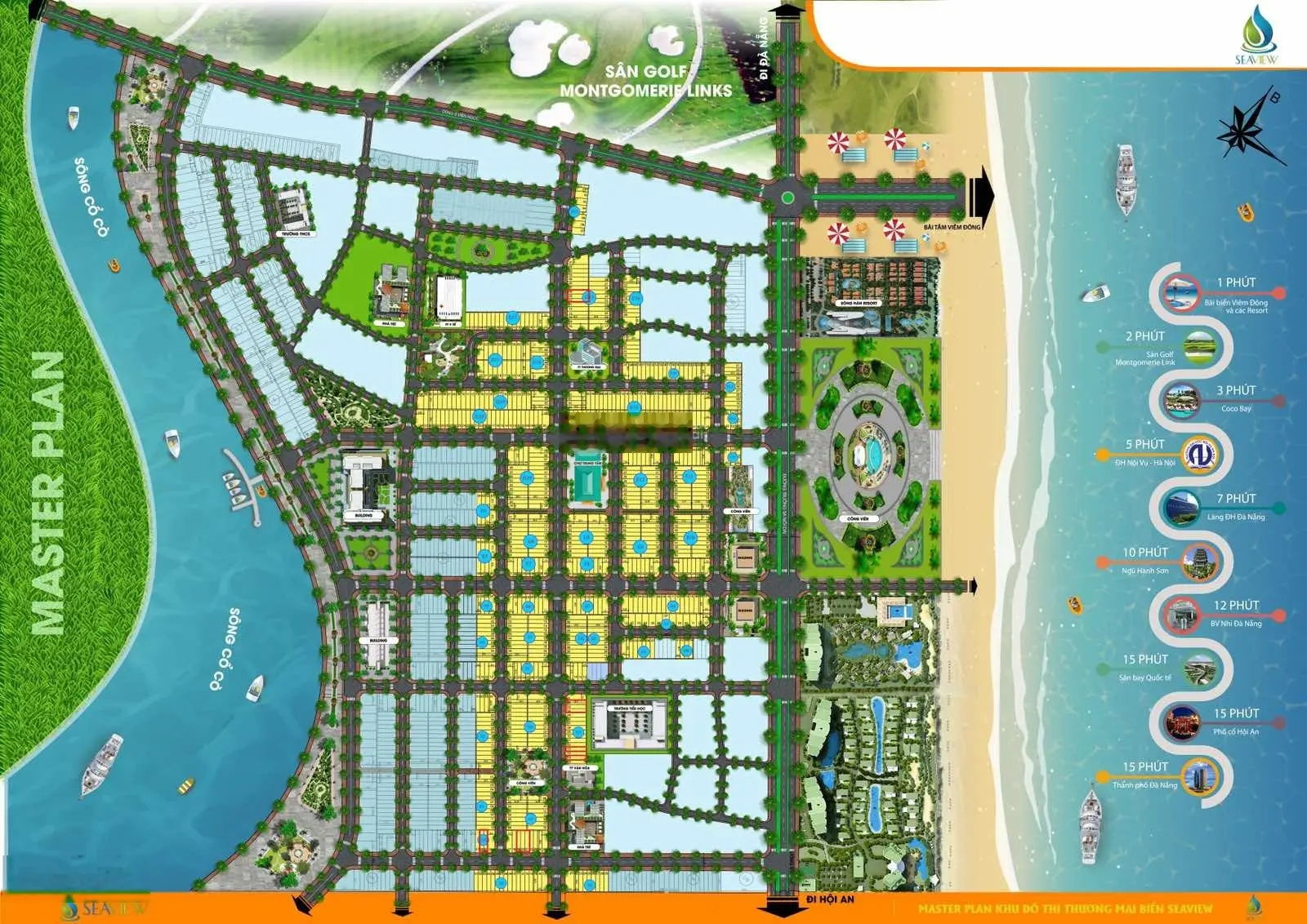 Bán đất ven biển KĐT Ngọc Dương Riverside, Điện Ngọc, Điện Bàn Quảng Nam