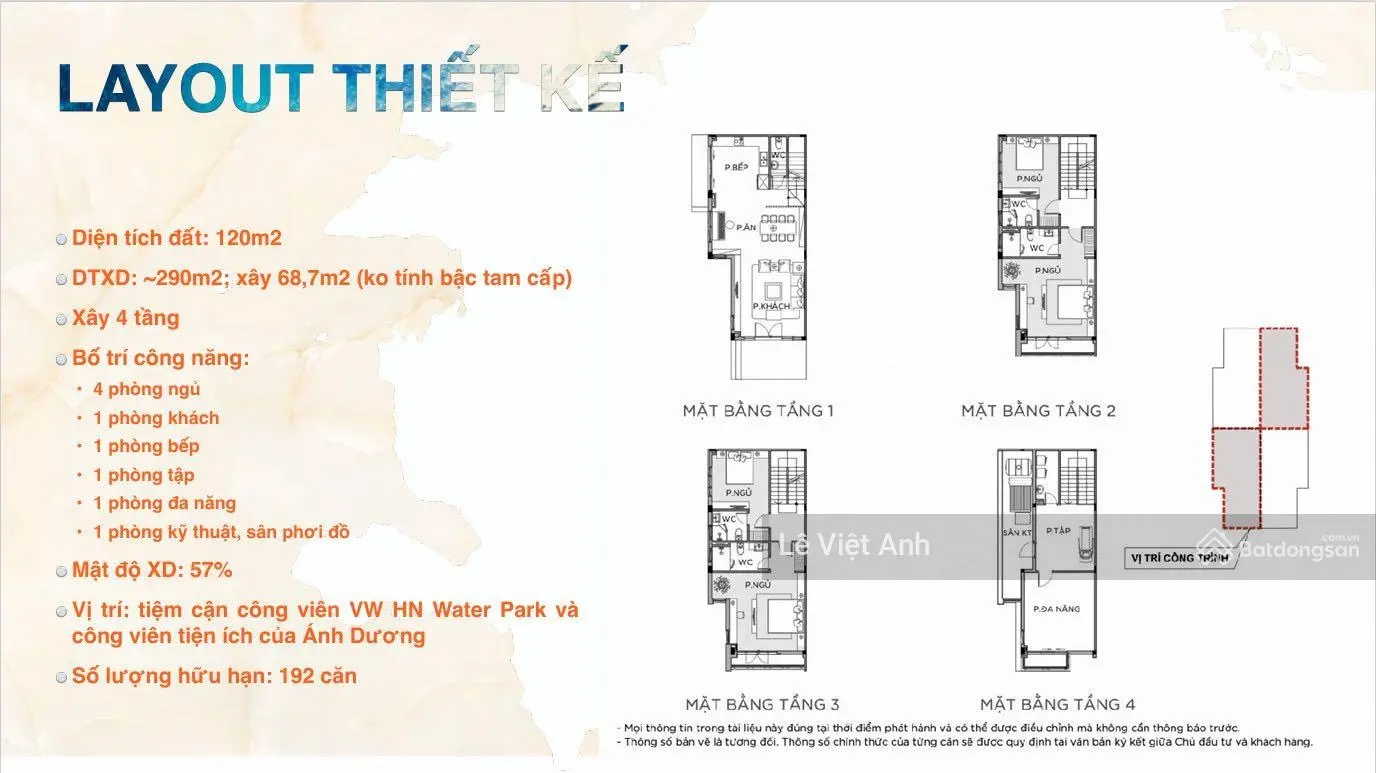 Biệt thự và shophouse sang trọng tại phân khu Ánh Dương - Vinhomes Ocean Park 3