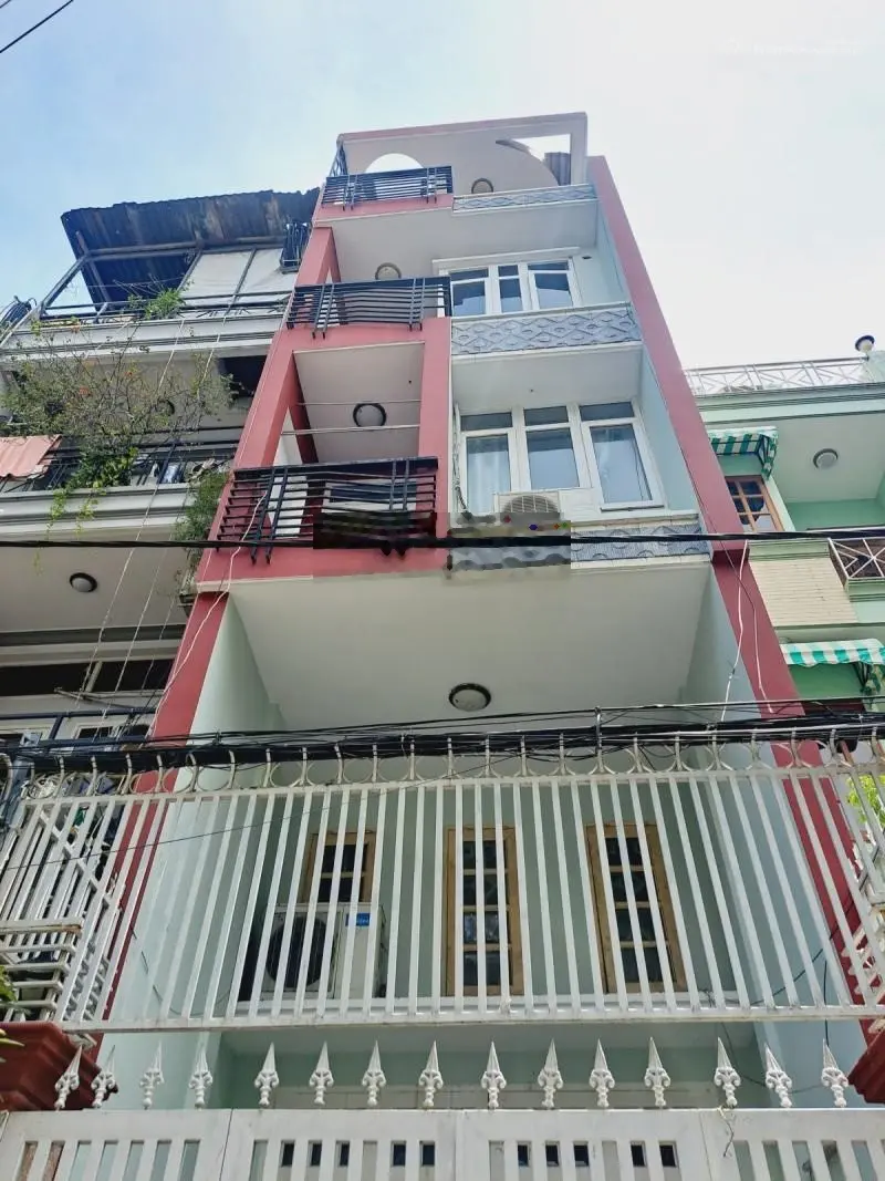 Bán nhà Tân Bình oto vào nhà CHDV 70m2 5 tầng ngang 4m 11 PN hẻm 6m trường sơn 9.5 tỷ