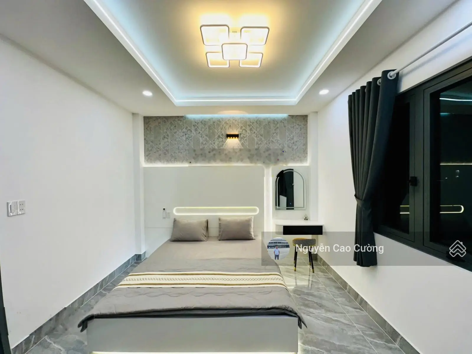 Nhà phố mới full nội thất 5x12m 1 lửng 3 lầu hẻm 6m Lê Thị Riêng, Thới An, Q12