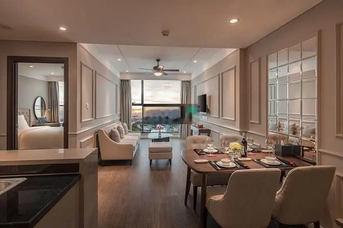 Sụp hầm căn hộ Altara Suite 2PN 80m2, căn góc view đẹp giá tốt