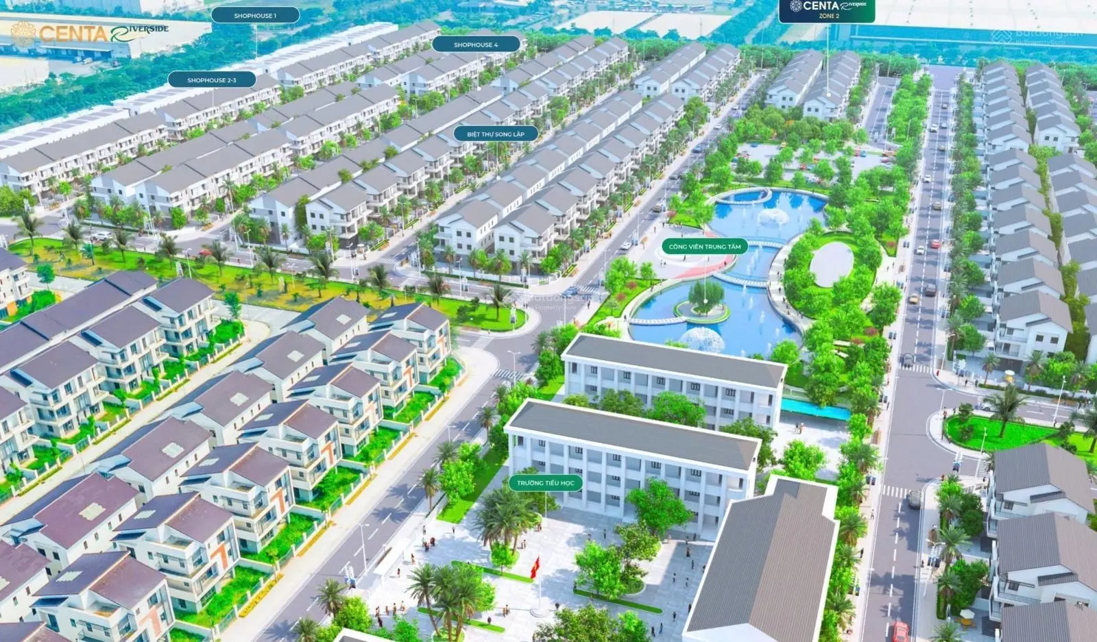 Bán shophouse hàng hiếm tại Centa Riverside, 11,05 tỷ, 120m2, 4PN, 4WC