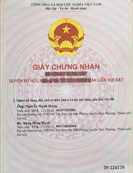 Chính chủ cần bán 60m2 đất đan phượng, ô tô cửa, về mỹ đình 11km, bên mua chỉ cần trả trước 2 tỷ