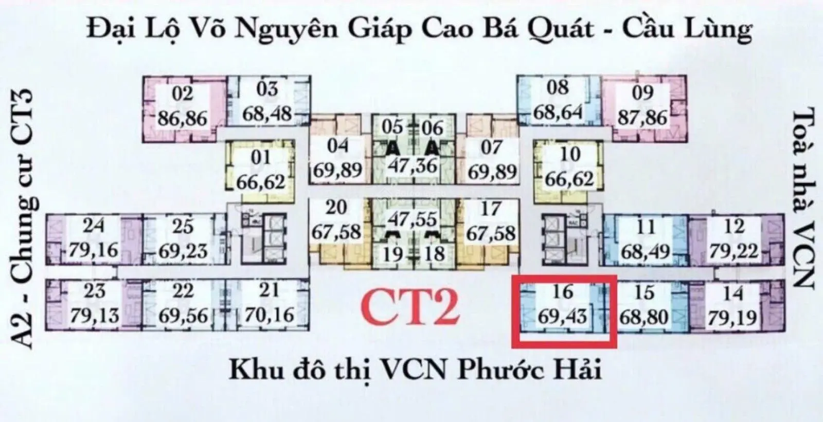 Bán căn góc CT2 Phước Hải 2pn, full nội thất