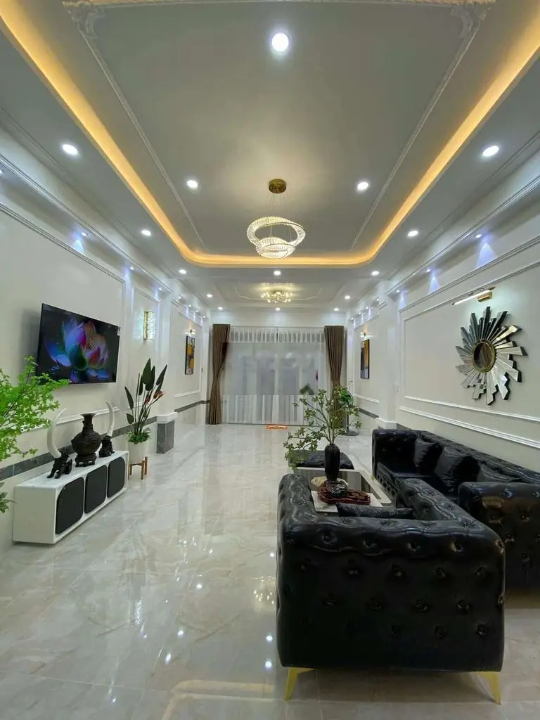 bán nhà mới xây tặng full nội thất cao cấp - kdc trường an, tp vl