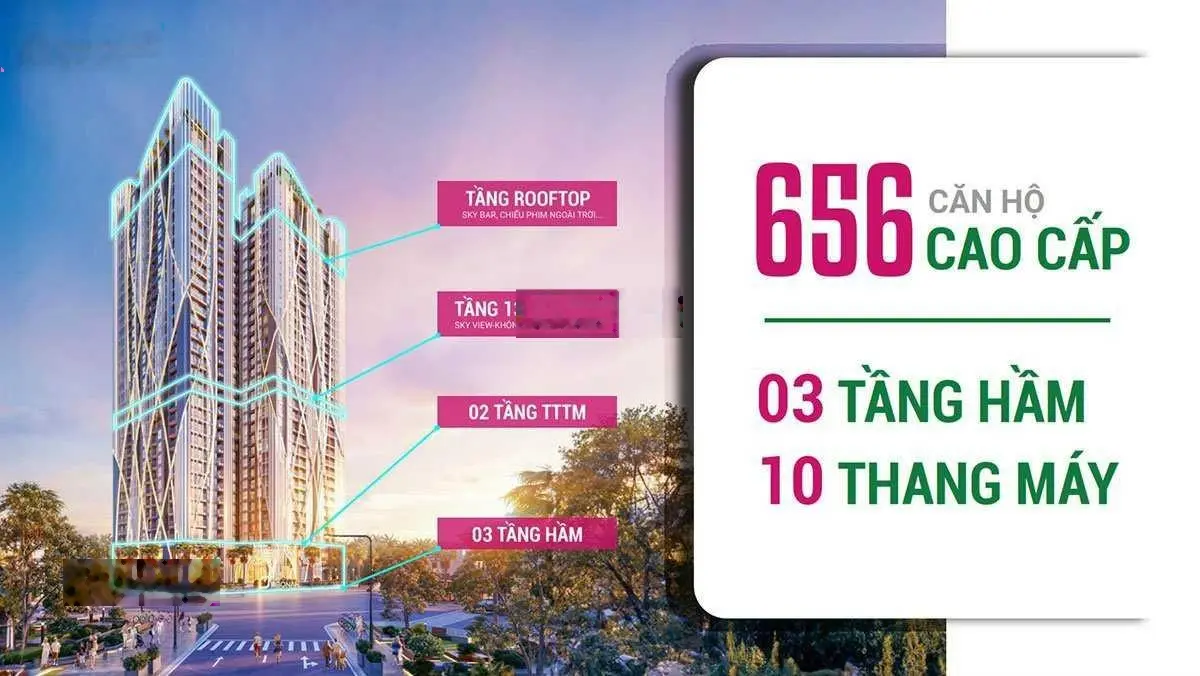 BÁN CĂN 2PN 74M2 3,6TỶ TẦNG ĐẸP VIEW THOÁNG MÁT VIP NHẤT DỰ ÁN THE FIBONAN ECOPARK