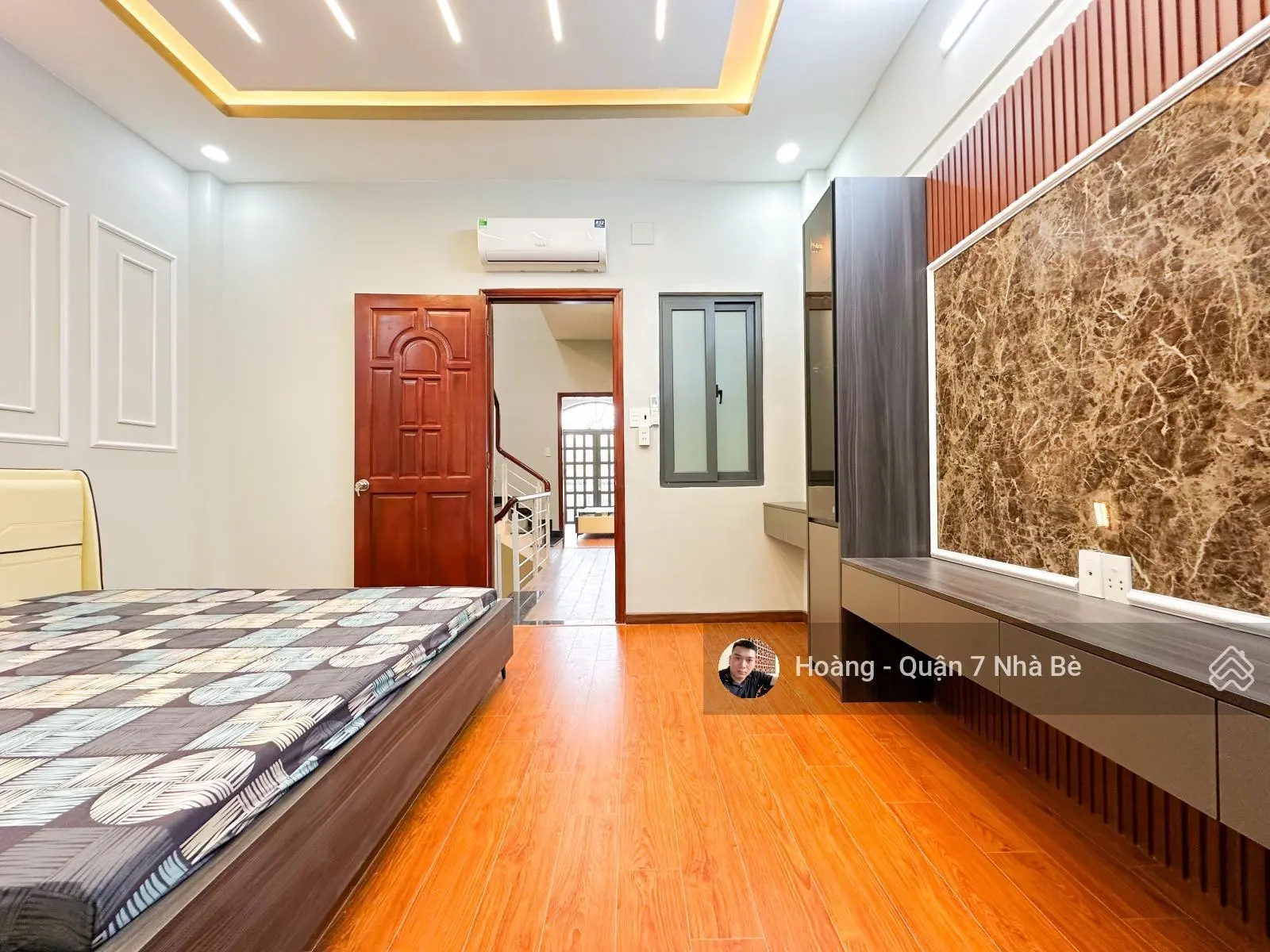 Nhà cách mặt tiền đường Dương Cát Lợi 20m - DT 4.2x14m 1 trệt 2 lầu ST - 4PN 3WC - cách Quận 7 200m