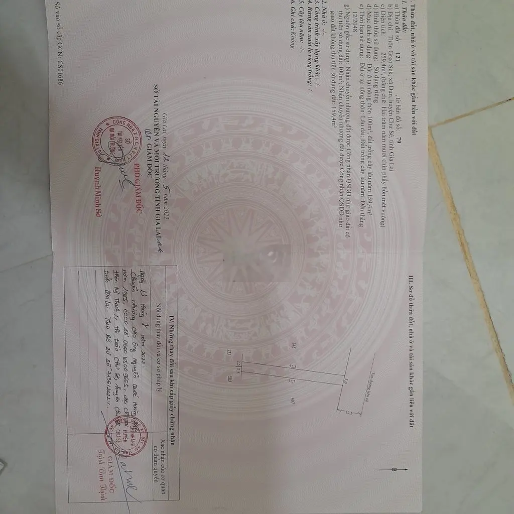 Đất mặt tiền kinh doanh Đường Cách Mạng, thị trấn Chư Sê, Gia Lai