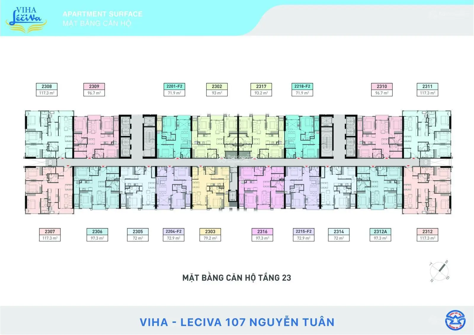 Quỹ căn 2 PN siêu đẹp Viha Complex - Viha Leciva, cam kết rẻ nhất, cập nhật 24/24: 0977 044 ***
