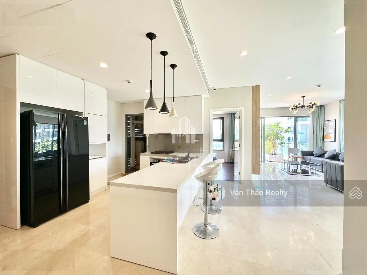 (Cần bán gấp) Căn hộ 3PN sân vườn 192m2, tầng thấp, view sông cực đỉnh khu căn hộ Đảo Kim Cương Q2