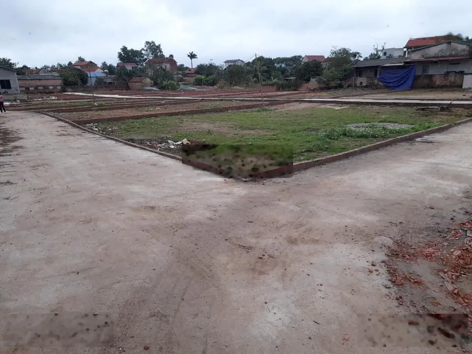 Lô đất 2 mặt tiền 135m2 vuông đẹp Phú Hạ, Minh Phú, Sóc Sơn gần trường chợ, tiện xe bus giá tốt