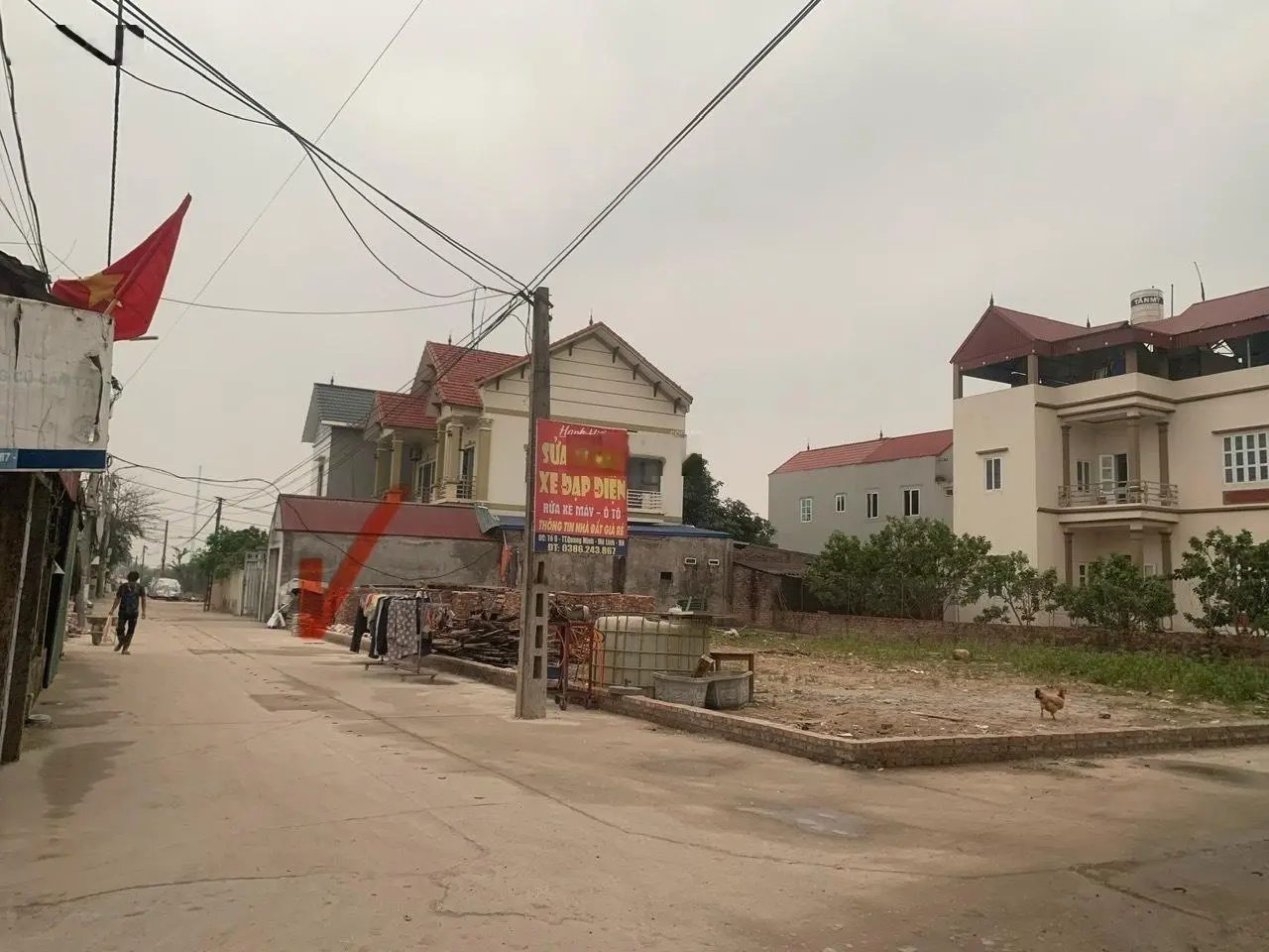 Chính chủ bán đất ở tổ dân phố số 9, thị trấn Quang Minh, huyện Mê Linh, Hà Nội. Diện tích 123,6m2