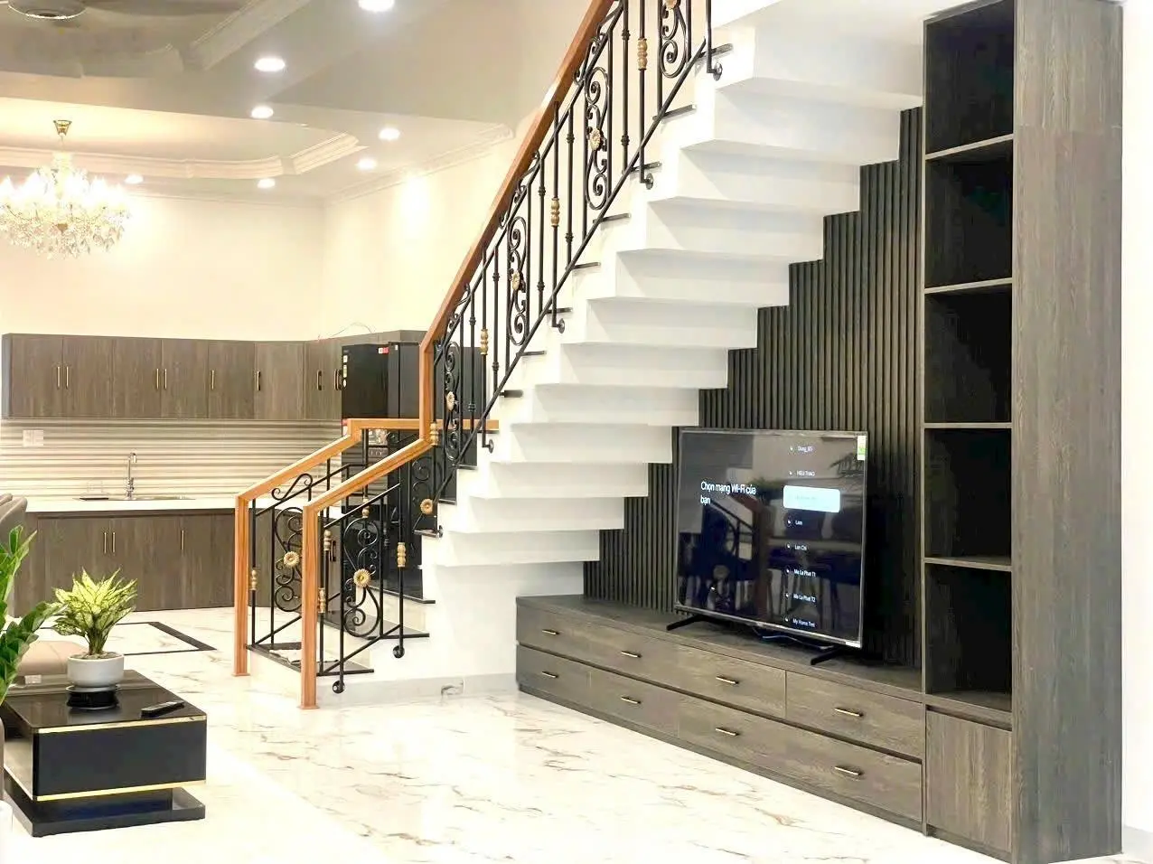 Nhà Hà Quang 2 lối xây dựng Châu Âu (view công viên đẹp như tranh) nội thất nhập 100% giá tốt