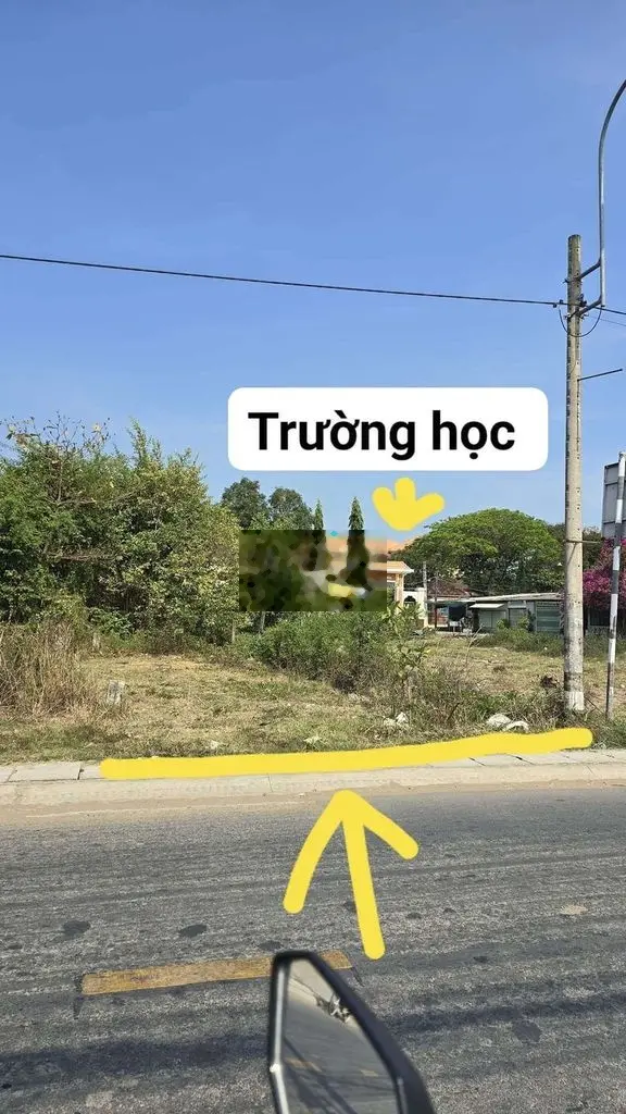 Mặt tiền 835c gần trường học, gần chợ phước vân