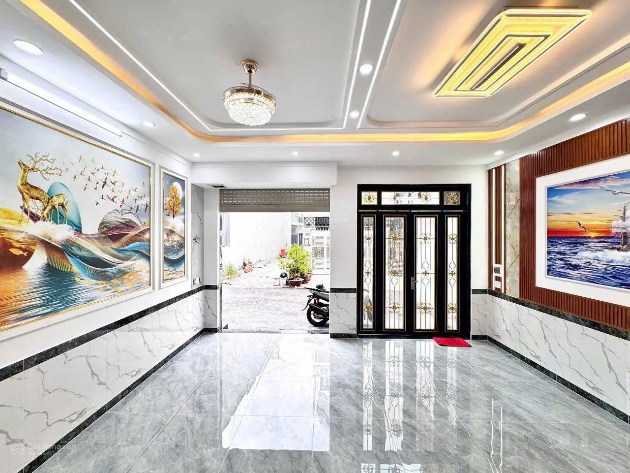 Bán nhà mới lầu mới xây hoàn công