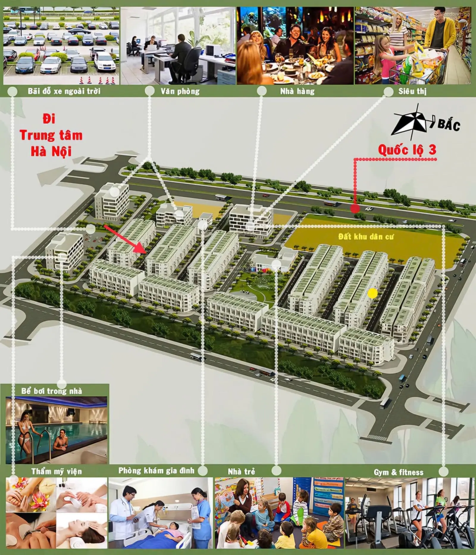 Chủ đầu tư mở bán dãy shophouse nhà phố thương mại kinh doanh trục chính dự án