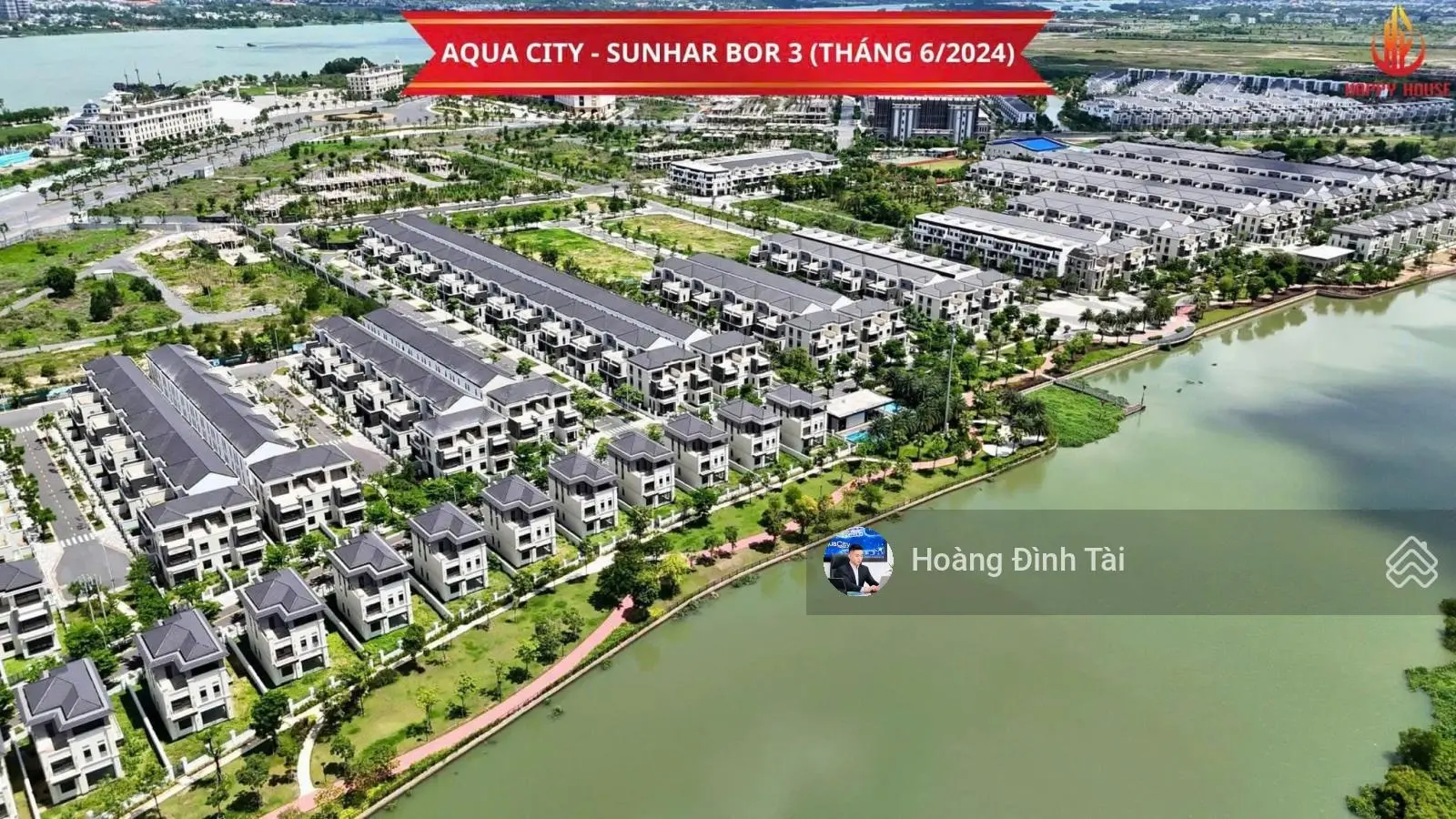 Bán hotdeal biệt thự đơn lập 12x20m, Aqua City khu trung tâm giá 11.9 tỷ