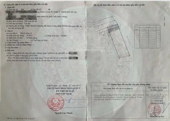 Bán nhà hẻm 123/32A Đỗ Xuân Hợp, P Phước Long B, Quận 9