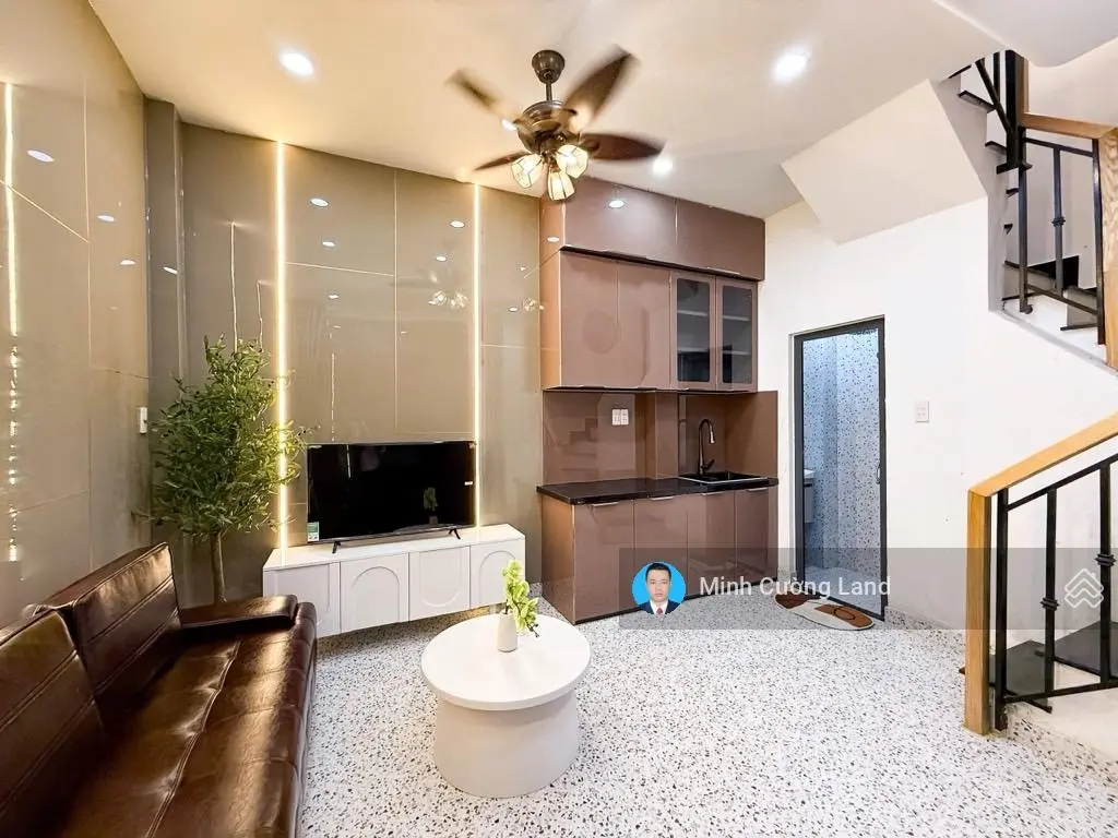 Siêu phẩm Hoàng Văn Thụ, Phú Nhuận, DTSD 53m2, 3 tầng BTCT 2PN, tặng full nội thất, CHỈ 3.65TỶ TL