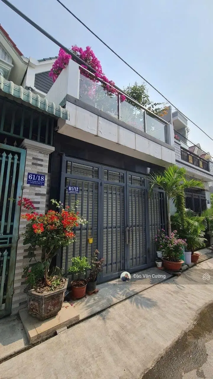 Bán nhà đường Trần Quang Khải tp dĩ an 90m2 giá tốt 4t 650