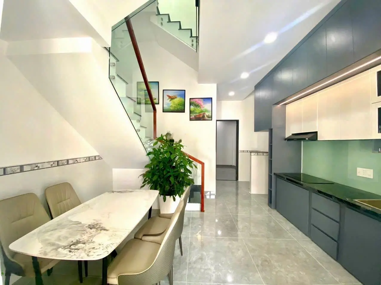 Bán nhà 2 tầng đường 2 ô tô né nhau, xã vĩnh ngọc, tp nha trang